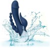 Calexotics - Vibrador Triple Orgasmo Azul - Vibradores Conejo