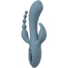 Calexotics - Vibrateur Triple Ecstasy Gris – Vibrateurs de lapin
