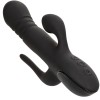 Calexotics - Vibrador Triple Euphoria Negro - Vibradores Conejo