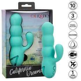 Calexotics - Vibrador DEL MAR Diva Rabbir Aqua Green BY Cali...