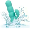 Calexotics - DEL MAR Diva Rabbir Vibrador Aqua Green BY Cali...