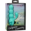 Calexotics - DEL MAR Diva Rabbir Vibrador Aqua Green BY Cali...
