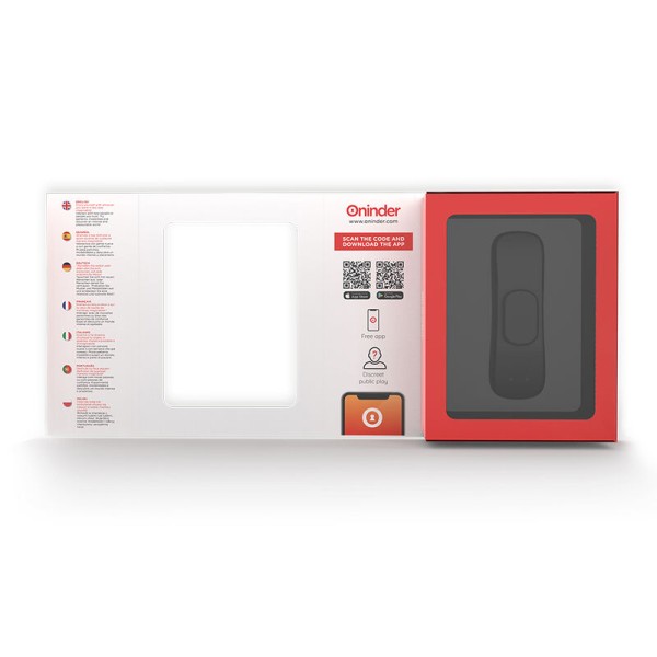 Oninder - Vibrateur Rechargeable Manila Panty 9 Vitesses 9,6 C...