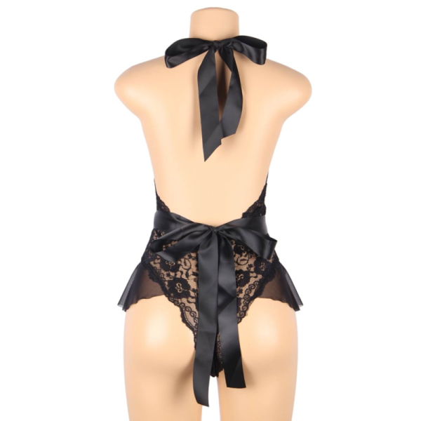 QUEEN LINGERIE - TEDDY BAS DENTELLE L/XL QUEEN LINGERIE - Bodys