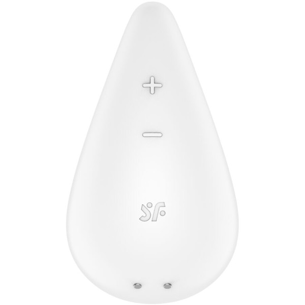 Satisfyer - DEW Drop Vibrador de Sobremesa Blanco