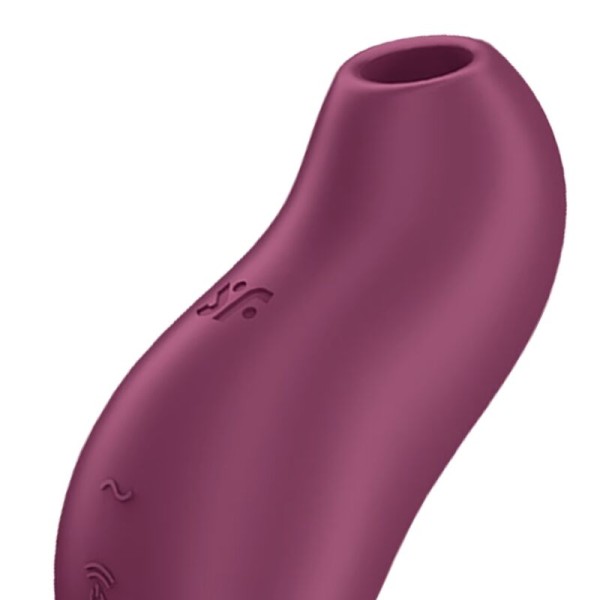 Satisfyer - Estimulador de Clítoris Pocket PRO 1 Granate