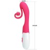 Romance - Vibrador Y Estimulador 30 Velocidades Rosa