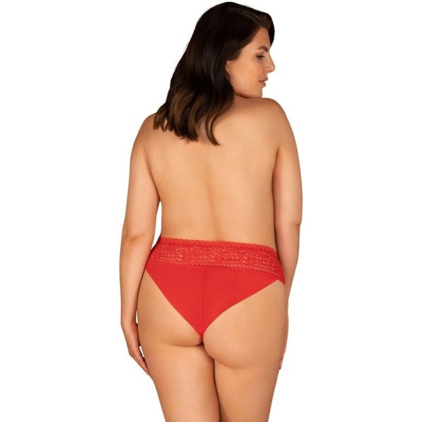 OBSESSIVE - BRAGA BLOSS MINA 4XL/5XL BRAGA Y TANGA OBSESSIVE