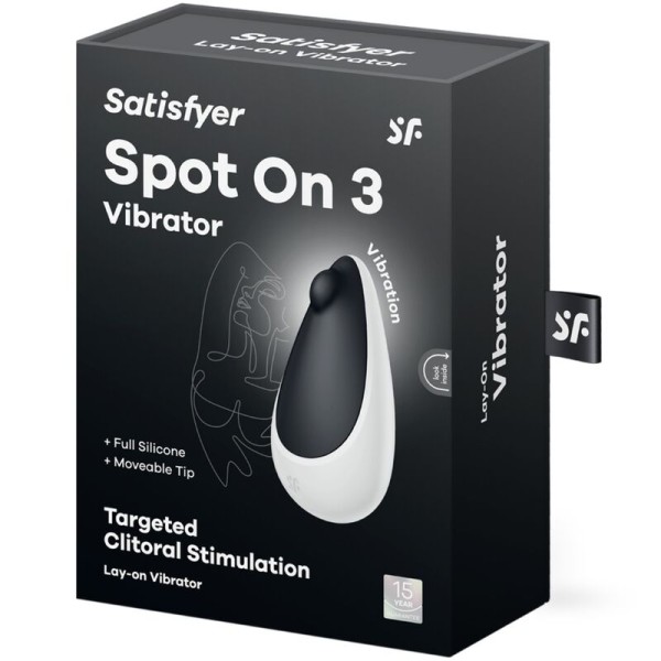 Satisfyer - Spot ON 3 Stimulateur Clitoral Noir