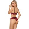 SUBBLIME - SET ENSEMBLE DEUX PIÈCES TOP ET CULOTTE EN DENTELLE L/XL SUBBLIME SETS