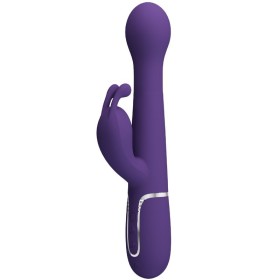 Pretty Love - Vibrador Dejon Rabbit 3 EM 1 Multifunções Roxo