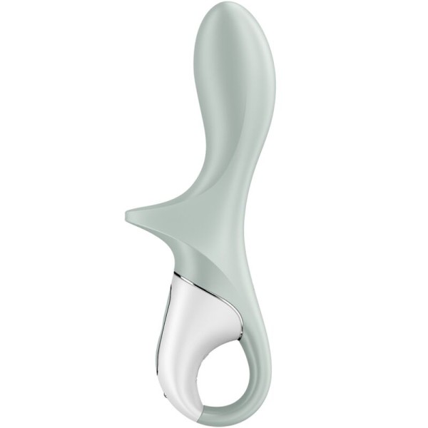 Satisfyer - AIR Pump Booty 3 Vibrador Anal Hinchable Gris Verde