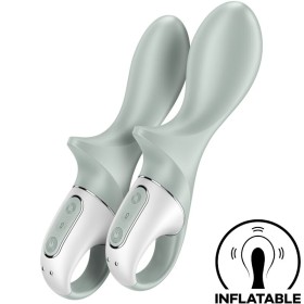 Satisfyer - AIR Pump Booty 3 Vibrador Anal Hinchable Gris Verde