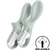 Satisfyer - AIR Pump Booty 3 Vibrador Anal Hinchable Gris Verde