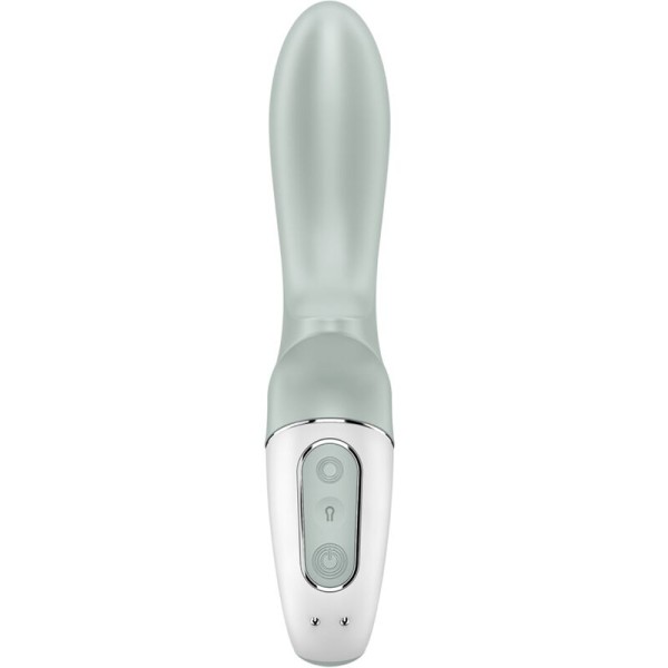 Satisfyer - AIR Pump Booty 3 Vibrateur Anal Gonflable Gris Vert