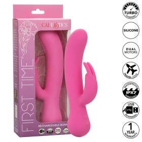 Calexotics - Vibrador Coelho Recarregável Rosa pela Primeira Vez