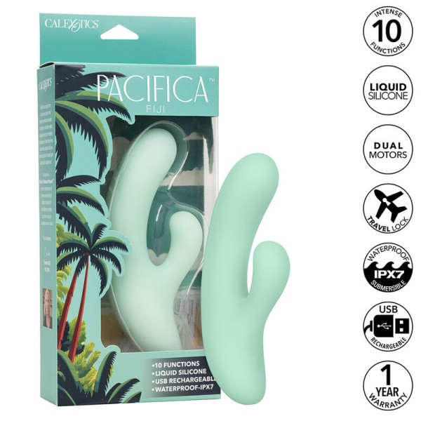 Calexotics - Pacifica Fiji Vibrateur & Estimulateur Point G 10...
