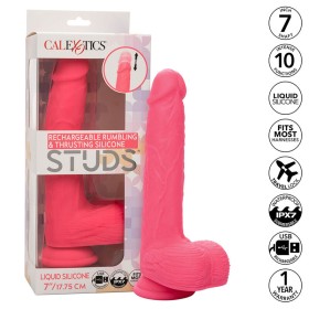 Calexotics - Studs Vibradores Realistas 10 Vibraciones Rosa