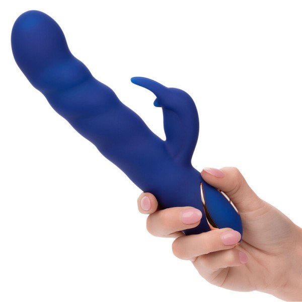 Calexotics - Vibrador Jack Rabbit Wave Motion Azul