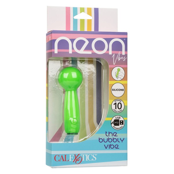 Calexotics - Neon Vibes LE Bubbly Vibe Mini Masseur 10 Vibrati...