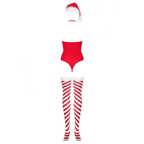 OBSESSIVE - KISSMAS TEDDY XS/S OBSESSIVE TEDDIES - Lingerie de Natal