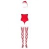 OBSESSIVE - KISSMAS TEDDY XS/S OBSESSIVE TEDDIES - Lingerie de Natal