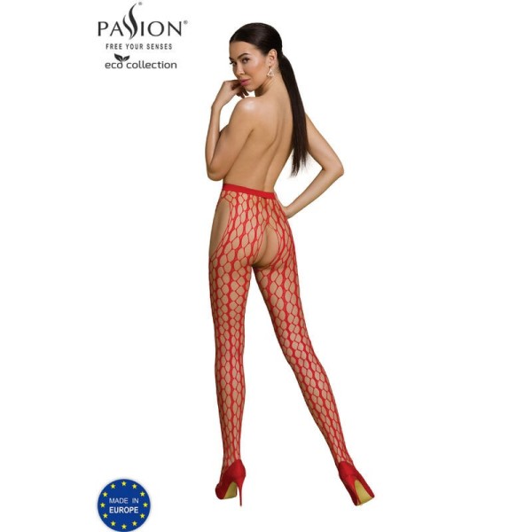 PASSION - BODYSTOCKING COLECCIÓN ECO ECO S007 ROJO PASSION MUJER 