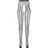 PASSION - BODYSTOCKING ECO COLLECTION ECO S007 BLANC PASSION WOMAN GARTER & STOCK