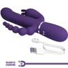 Pretty Love - Cammy Triple Vibrateur Multifonction 4 EN 1 Violet