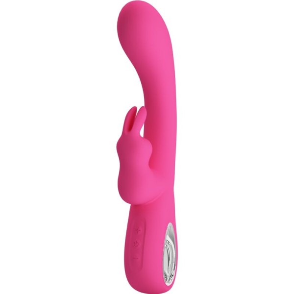 Pretty Love - Vibrateur Novak Rabbit 12 Vibrations Rose