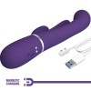 Pretty Love - Shania Triple Rabbit Vibrateur Multifonction Violet