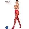 PASSION - TIOPEN 007 COLLANT ROUGE 3/4 20 DEN PASSION WOMAN GARTER & STOCK