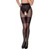 PASSION - TIOPEN 013 COLLANT NOIR 3/4 20/40 DEN PASSION WOMAN GARTER & STOCK