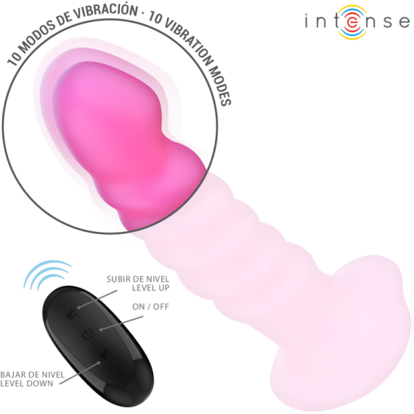Intense - Cindy Vibrateur Taille L Design Spirale 10 Vibration...