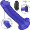 Intense - Victoria Vibrateur Avec Ventouse 10 Vibrations Bleu ...