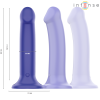 Intense - Victoria Vibrateur Avec Ventouse 10 Vibrations Bleu ...