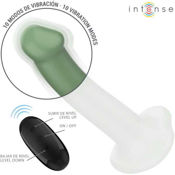 Intense - Becca Vibrateur Avec Ventouse 10 Vibrations Télécomm...