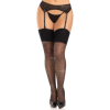 LEG AVENUE - BAS SPANDEX AVEC DIAMANTS NOIR LEG AVENUE HOSIERY