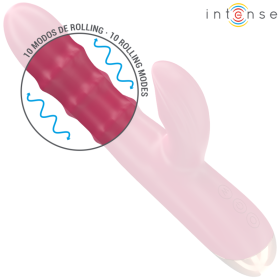 Intenso - Chloe Vibrador Multifunción 3 EN 1 Rojo