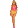 LEG AVENUE - SUNSET GRADIENT BODYSUIT LEG AVENUE BODYSTOCKINGS - 