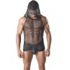 ANAIS MEN - ARES HOODED T-SHIRT XXL ANAIS MEN ACCESORIES