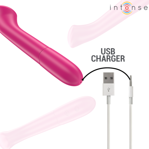 Intense - Paty Vibrateur 19 CM Flexible 10 Vibrations Modèle 2...