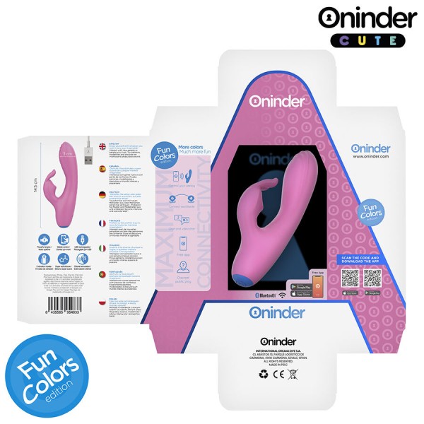 Oninder Cute - Love Bunny Vibrateur Point G Clitoris - Applica...