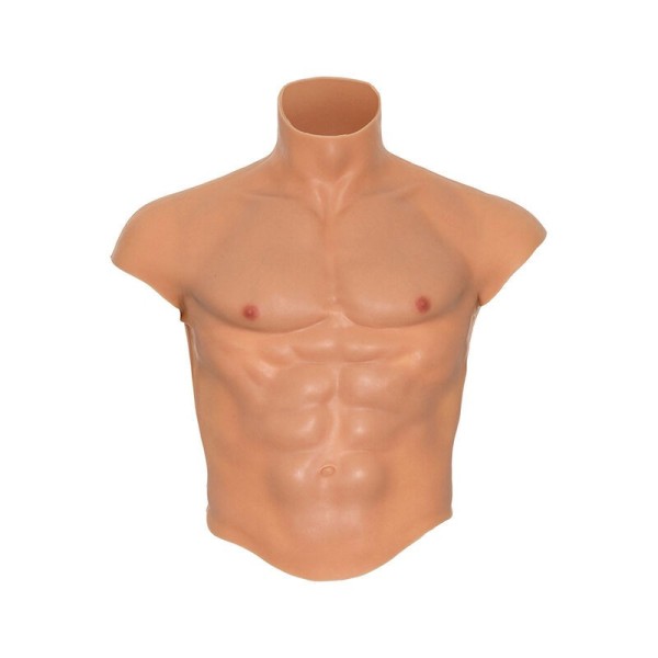 HIDDEN DESIRE - ALTER EGO CHEMISE TORSE HOMME EN SILICONE AVEC CHAIR ABS HIDDEN DESIRE