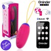 Oninder Cute - ŒUF EN Silicone À Vibration ET À Onde Amoureux ...