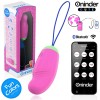 Oninder Cute - ŒUF Vibro-Rotatif 360° EN Silicone - Applicatio...