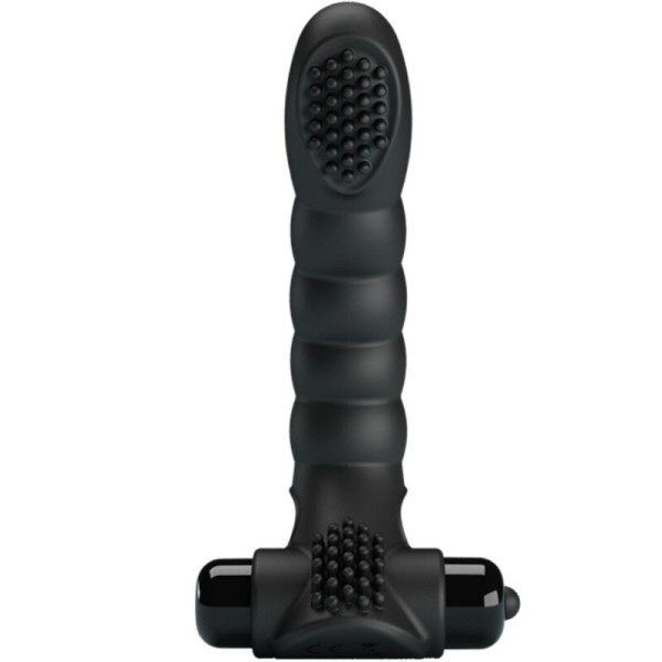 Pretty Love - Vibrateur Doigt Alexander 10 Vibrations Noir