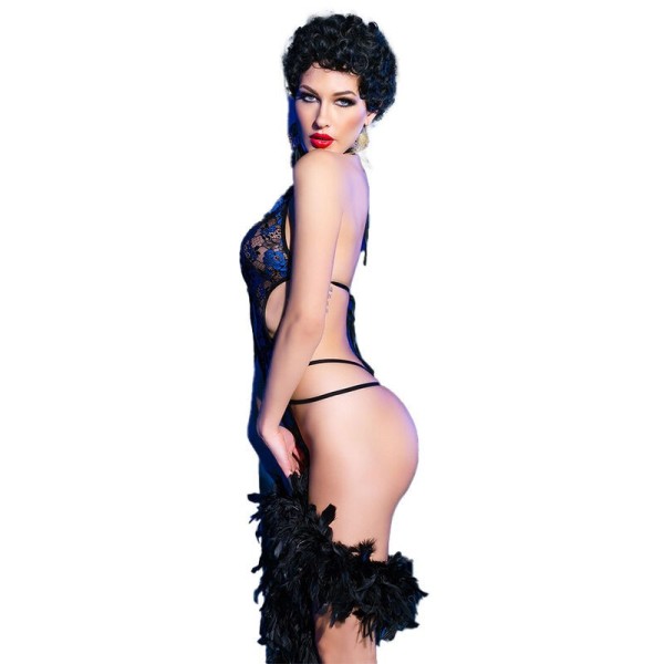 CHILIROSE - CR 4479 BODY SIN GANCHILLO AZUL S/M BODYS CHILIROSE