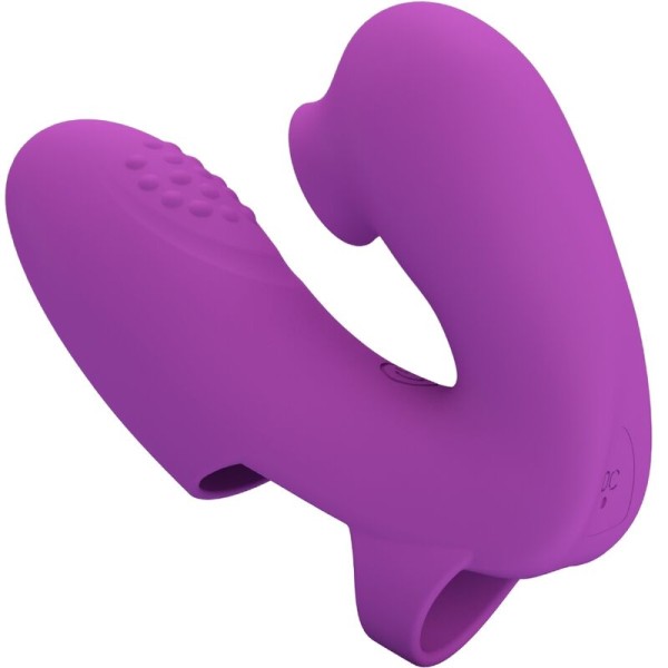 Pretty Love - Vibrador de Dedo Athena com Estimulador Cardíaco...