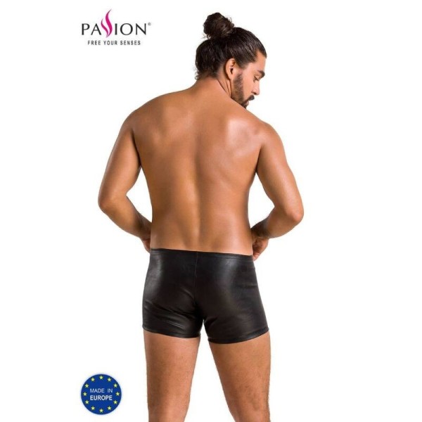 PASSION - 049 MATT BLACK SHORTS S/M PASSION HOMBRE - Ropa interio